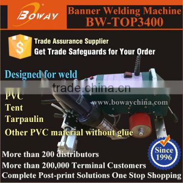 BW-TOP3400 Laser precision positioning system hot air banner welding Machine