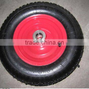16''*4.00-8 Metal Rim Heavy Duty Wheel Barrow Wheel