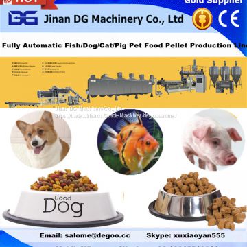 Automatic floating and sinking fish feed food pellet extrusion machinery manufacturer