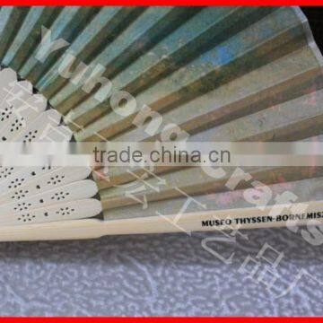 Decorative Chinese Bamboo Fan for Gift photo-3