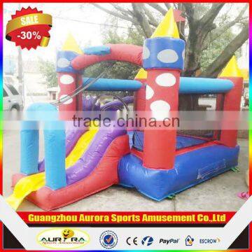 New finished mini inflatable combo bouncer with factory lower price