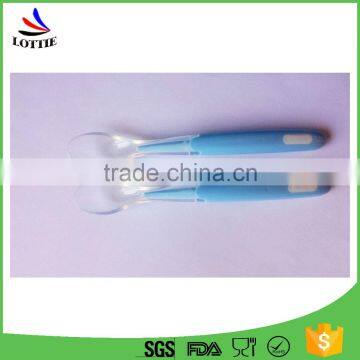 High Quality Food Grade Heat Resistant Eco-friendly Non-toxic Baby Silicone Spoon. photo-3