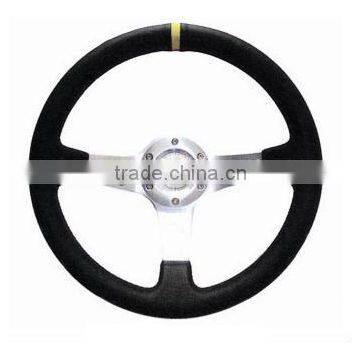 PVC Suede Steering Wheel