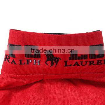 Customized Fabric Embroidery or Printed Brand Name Short Sleeves Custom Sports Polo Tee Shirt photo-6