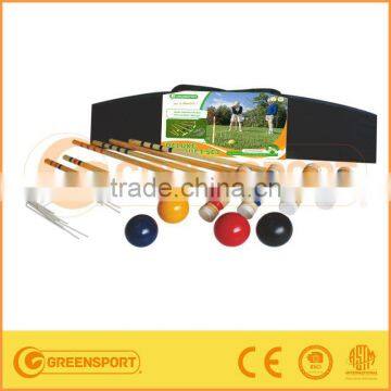 Kids Garden Game Wooden Croquet Set