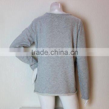 Lady Knitted Embroidery Hoody photo-5