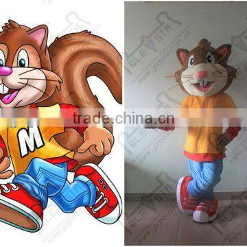 NO.3651 custom squirrel mascot costumes