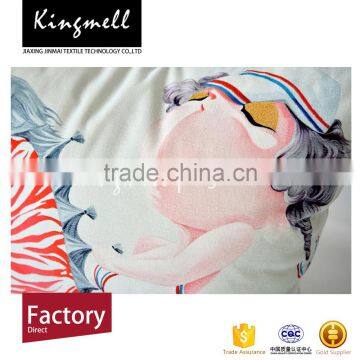 Cartoon Horses Print Sofa Cushion Cover 45*45cm for Office Chair photo-2