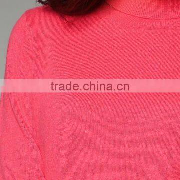 LADIES TURTLE NECK 100%CASHMERE BASIC PULLOVER photo-3