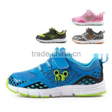 children pu + mesh shoes sport brand name, children sports shoes walking, school trainning shoe for kids