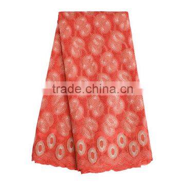 Pink African French Lace Fabrics Bestway Sequin And Beaded Fabric photo-5