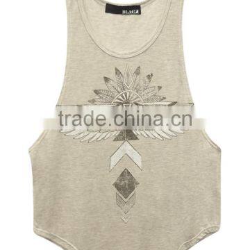 Latest Design Fancy Camisole Top Open Side Tank Top photo-4