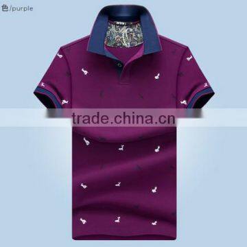 2017 China Wholesale Good Sale High Quality Cheap Men Polo Shirt Cotton photo-3