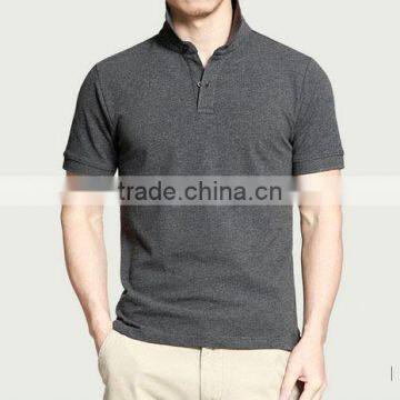 High Quality Good Sale China Wholesale Factory Cheap Cotton Men Short Sleeve Polo Shirt photo-3