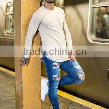 Fashion Style Jeans Pent Men Skinny Distressed Jeans Custom Your Brand photo-3