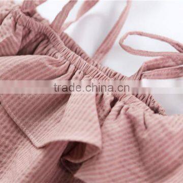 0-3 Years 2017 Wholesale Baby Romper Cotton Summer Lotus Leaf Baby Girls Jumpsuits photo-6