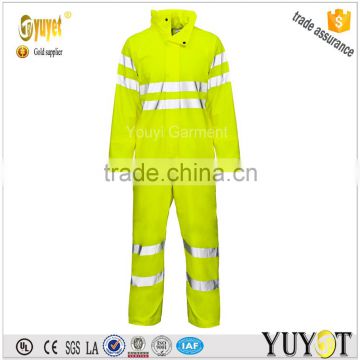 3M Reflective tape Polyester/Cotton Fluorescein Green Coverall