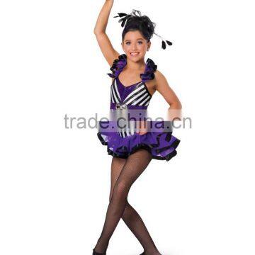 2017 New !!-Medium Style and Sleeveless Design Girl's Jazz Costumes photo-4