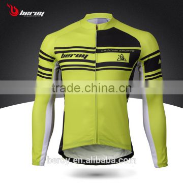 BEROY 2016 custom cycling clothing long sleeve for men, breathable sports bicycle jersey