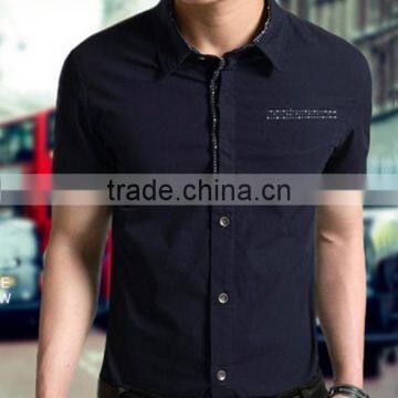 short sleeve fashion shirts for men italian style design