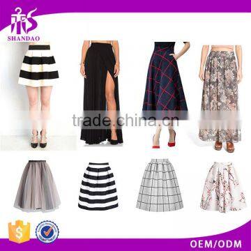 2016 guangzhou shandao fashion summer new arrival women wholesale long skirts