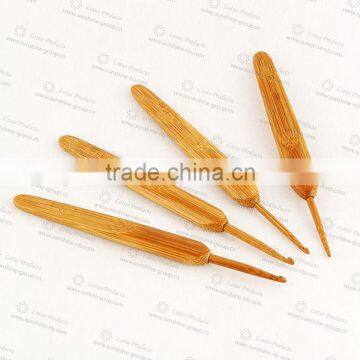 Knitting Needle Crochet Hook With Bamboo Material Crochet Hook Set photo-4