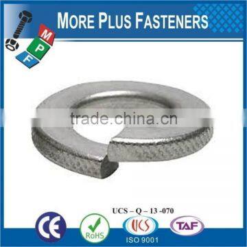 Made in Taiwan DIN 127 Galvanized Carbon Steel Stainless Steel Split Lock Washer photo-6
