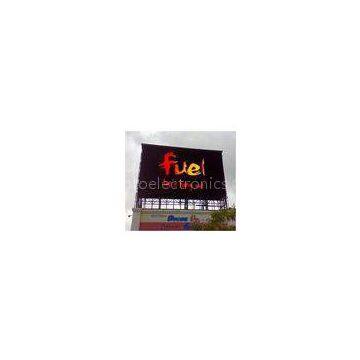 Static Advertising Full Color LED Video Screen , P10 Outdoor LED Billboard 7000cd / m2