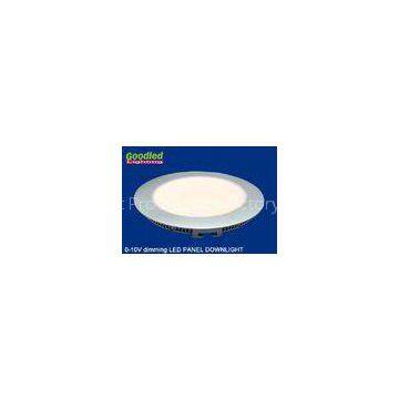 Ultra thin 0 - 10V Dimmable LED Panel Downlight 8W with Aluminium Housing