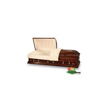 Solid Wood Casket China New Design Wood Coffin