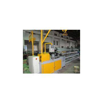 Full automatic chain link fence machine