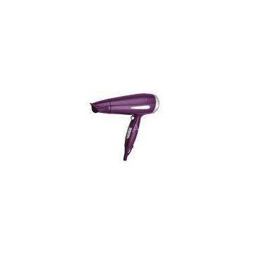 Quick Dry Purple Hair Dryer Multifunctional Usage Cord Guard With Hanging Loop