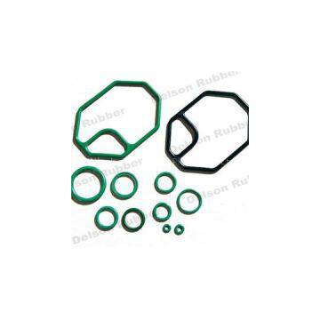 HNBR Rubber Parts Customized Black Blue Red Different Size Rubber Component