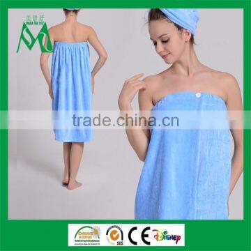 Bath towel dress 100% cotton yarn dyed