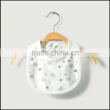 Digital Printed Saliva Towel Bib,organic Cotton Snap Fastener Baby Bib photo-2