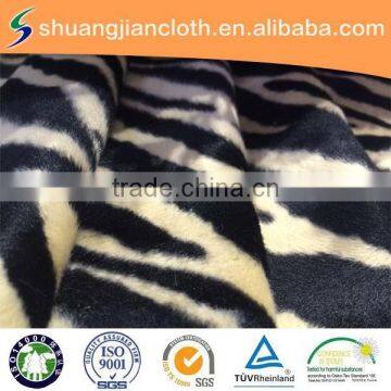 printed short-pile velour