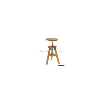 wood stool