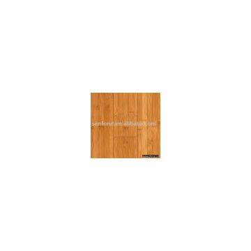 Carbonized horizontal bamboo parquet
