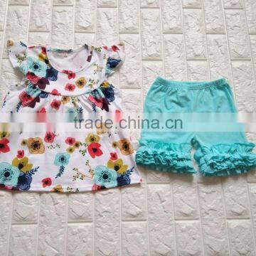 baby clothing set boutique summer baby outfit 2 pieces girls clothing set wholesale baby clothes set