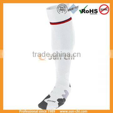 fashion sport poly-cotton soccer stockings/soccer socks