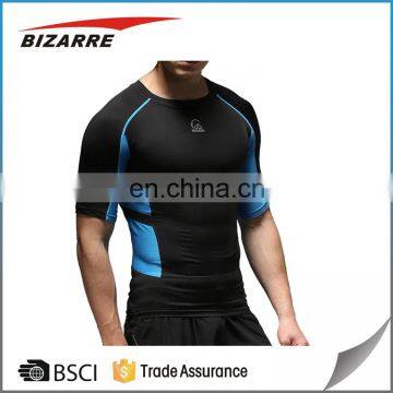 Low MOQ Work Out Christmas Mens Tight Gym Shirts photo-4