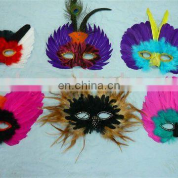 MPM-019 party carnival masquerade feather mask