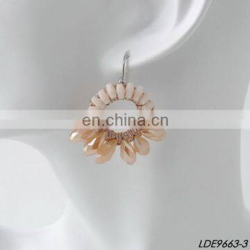 Wired Handmade Crystal Earring