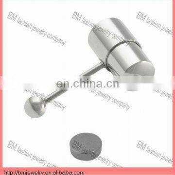 Stainless Steel Vibrating Tongue Barbell Ring Body Piercing Jewelry