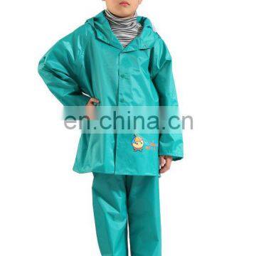 High Quality Colorful Waterproof Children 100% Pvc Raincoat photo-5