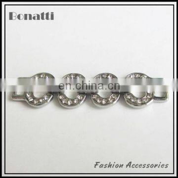 metal rhinestone shoe buckles