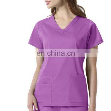 Custom Logo Colorful Unisex Scrub Suit