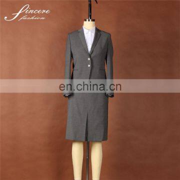 Ladies wool/Polyester/Lycra wholesale suits