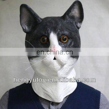 Eco-friendly Lovely Vivid Pick TED Rubber Cat mask for cosplay