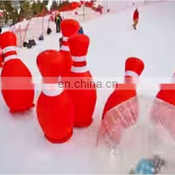 HI inflatable bowling set,inflatable bowling with zorb ,inflatable human bowling game